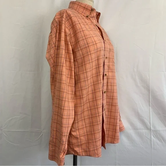 L.L. Bean Button Down Plaid Shirt - Picture 4 of 7